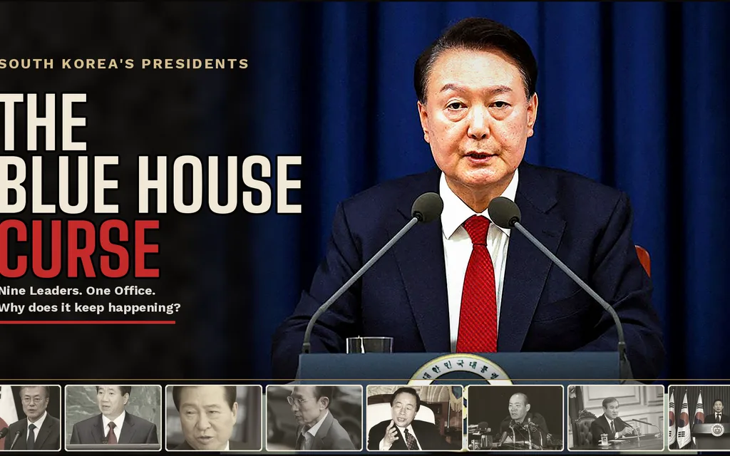 President the south korean Republic, blue house curse