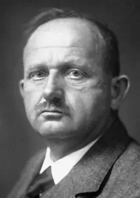 Portrait of Hans Fischer, 1930 Nobel Prize in Chemistry laureate